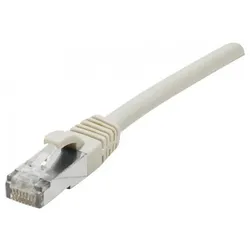 Exertis Connect Patchkabel Cat. 6A, U/UTP, mit Rastnasenschutz, grau, 1,0 m
