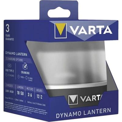 Varta 17670101111 Dynamo Lantern LED Arbeitsleuchte akkubetrieben 50 lm