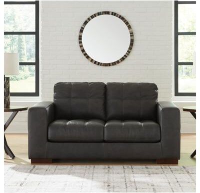 "Signature Design by Ashley Luigi Thunder Loveseat - 70""W x 41""D x 35""H"