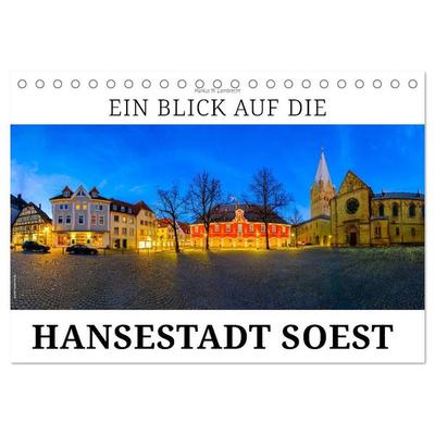 Ein Blick auf die Hansestadt Soest (Tischkalender 2027 DIN A5 quer), CALVENDO Monatskalender