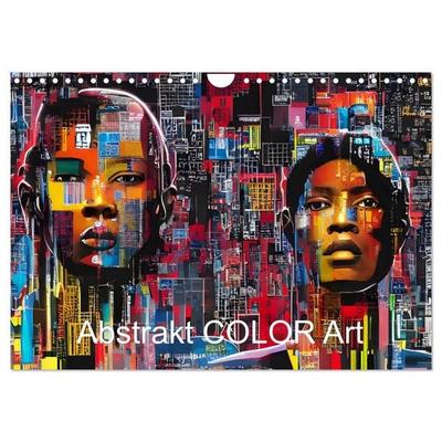 Abstrakt color Art (Wandkalender 2027 DIN A4 quer), CALVENDO Monatskalender