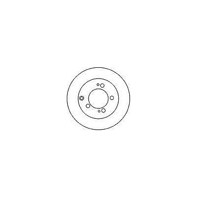 Mapco Bremsscheibe [Hersteller-Nr. 25547] für Mitsubishi