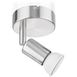 ledscom.de Deckenleuchte LUNARA, einflammig inkl. 450lm LED GU10 Lampe, warm-weiß