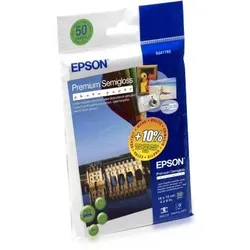 Epson Premium Semi-Gloss Photo Paper - 10x15cm - 50 Blätter