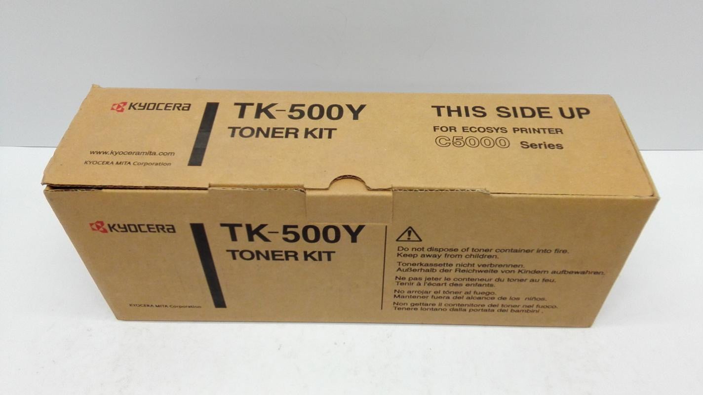 Kyocera tonercartridge TK-500Y, geel