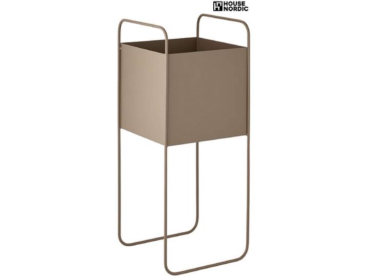 Topf FLOWER 22x54x22cm braun