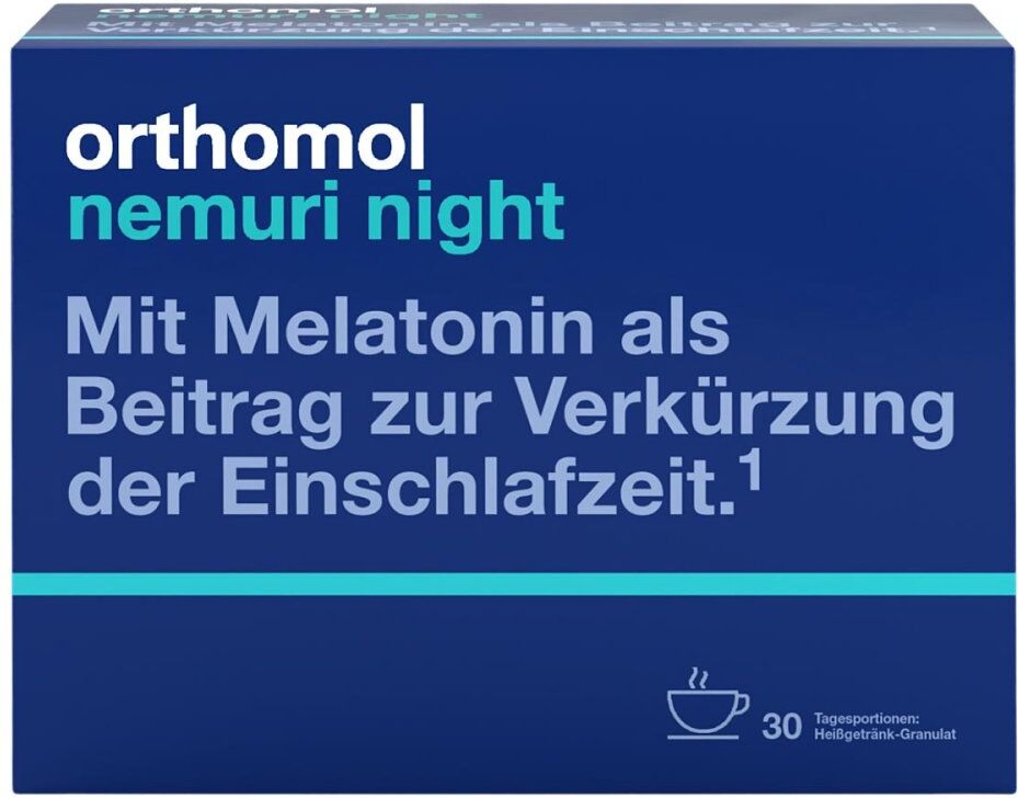 Orthomol Nemuri night Heißgetränk-Granulat 30X10g