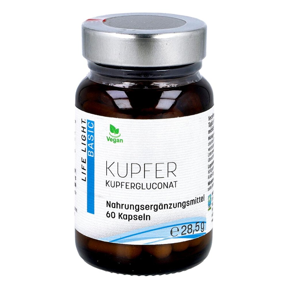 APOZEN VERTRIEBS GmbH Kupfer 2 mg aus Kupfergluconat Kapseln 04873908
