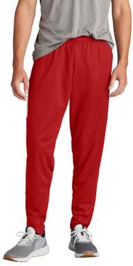 Sport-Tek PST800 Travel Pant in Deep Red/White size XL   Polyester
