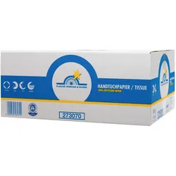 Müller Hygiene TissueLINE SPARSAM & SAUBER Papierhandtuch 273410 ws 20x200St., Haushaltspapier, Weiss