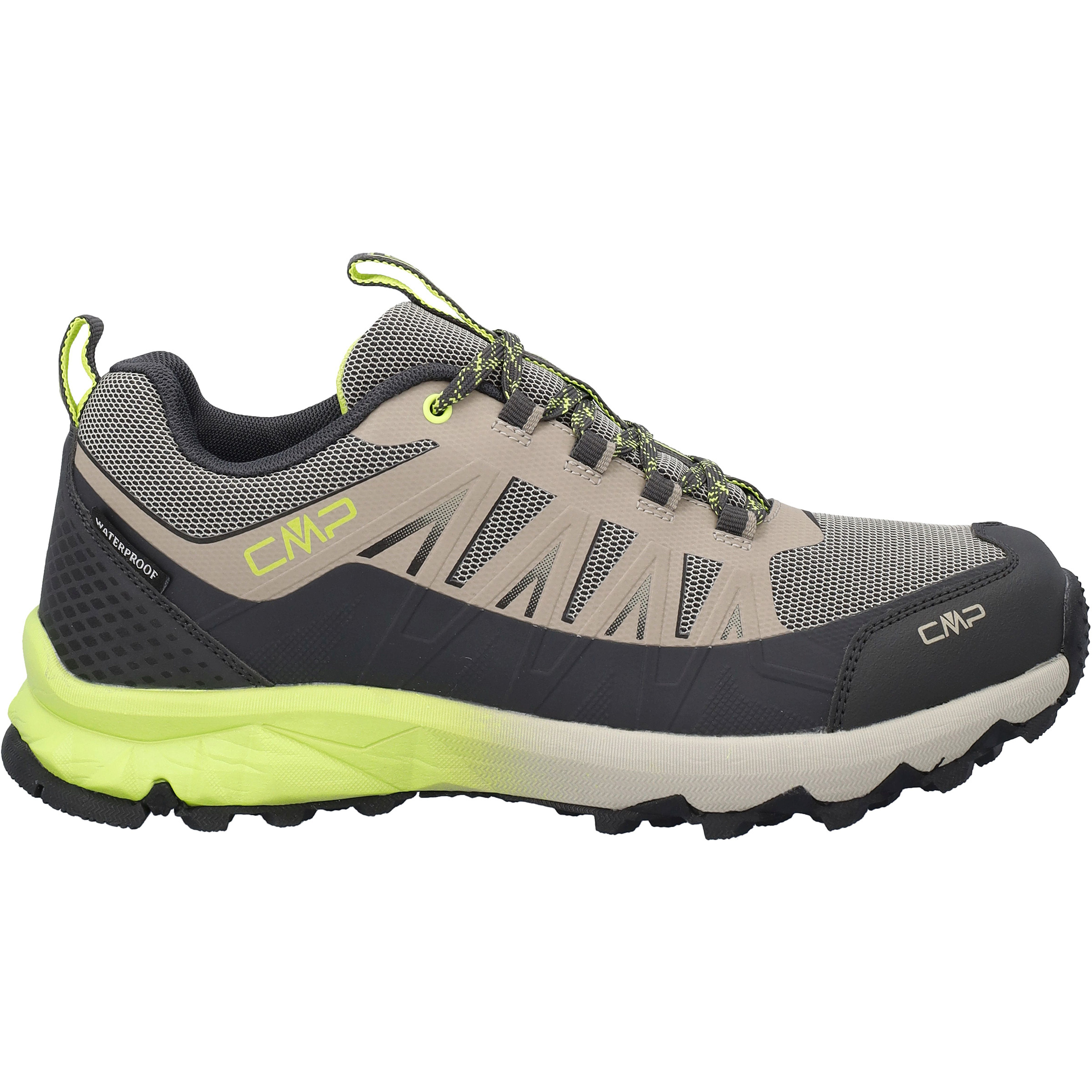 CMP Laky Fast WP Herren Zustiegsschuhe beige Größe 39 Trekking Wasserdicht