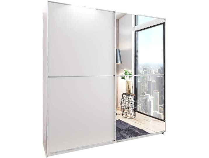 Kleiderschrank Bartos weiss Holzwerkstoff B 179 cm - Kleiderschrank