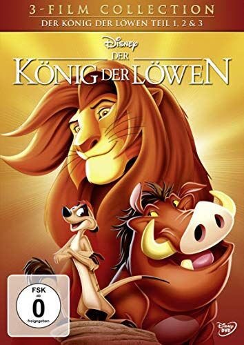 Roger Allers - Der König der Löwen - Teil 1, 2 & 3 [3 DVDs] - Preis vom 14.10.2026 23:07:16 h