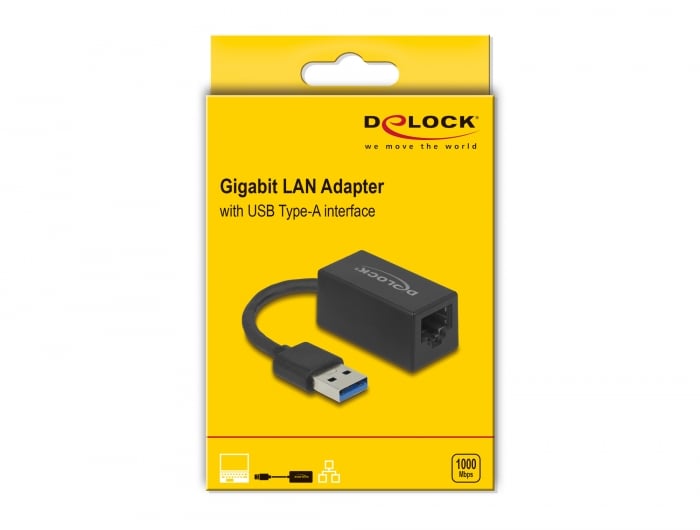Delock Adapter SuperSpeed USB (USB 3.2 Gen 1) mit USB Typ-A Stecker 65903