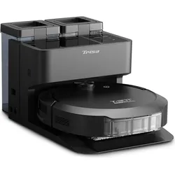 Trisa T-Bot Max 12000, Staubsauger Roboter, Schwarz