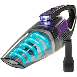 2x CleanMaxx Akku-Handsauger Grau, Violett Grau, Violett, Staubsauger, Grau, Violett