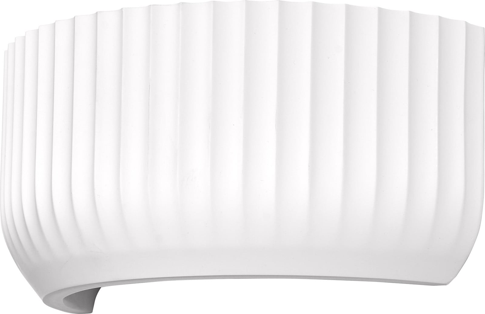 Osram Decor Plaster Routes Wall Up decoratieve wandlamp van gips, wit, E27, 310 mm