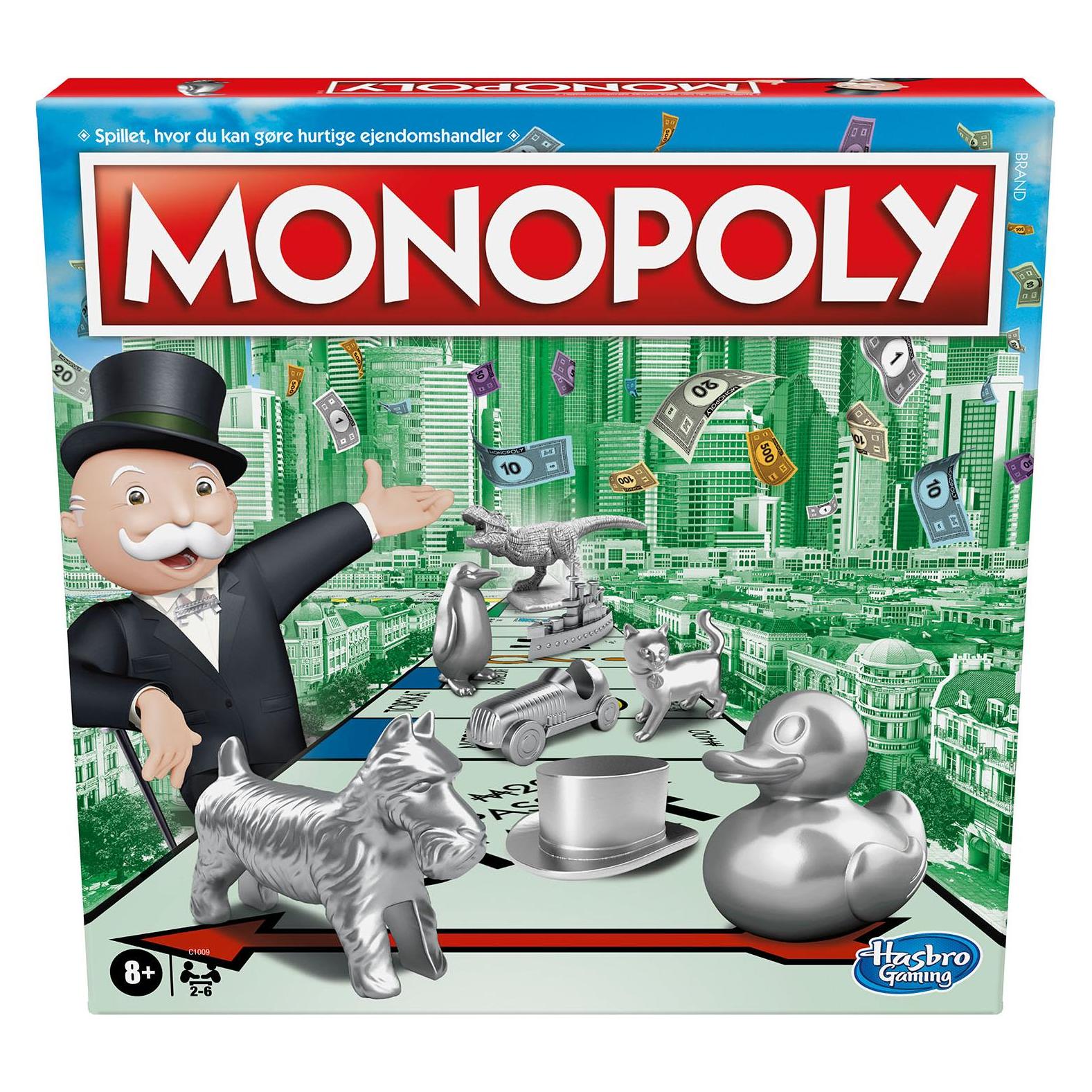 Monopoly Classic (Dänisch, 2 - 8 Spieler) (00009384)