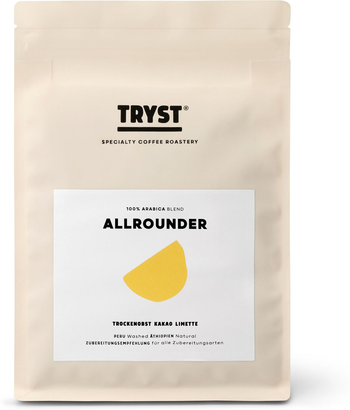 Tchibo - Tryst - Allrounder Omni-Roast - 250 g Ganze Bohne - Intensität: 4/6