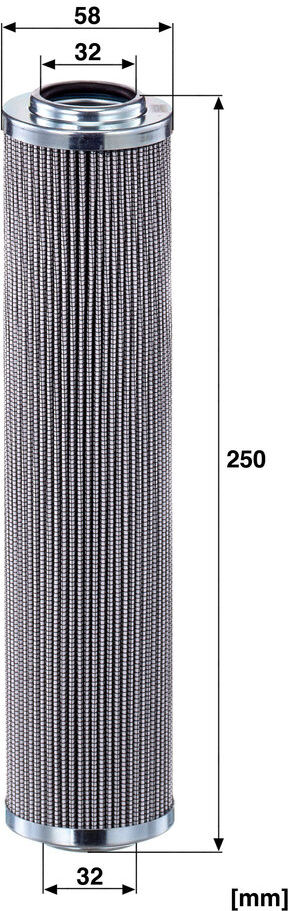 Mann-Filter Filter, Arbeitshydraulik Hd 624