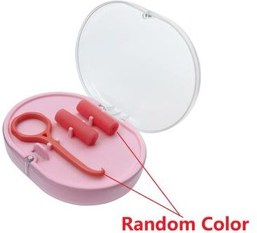 Fusion Finds 2 Layer Retainer Case With Mirror Aligner Remover And Chewies d