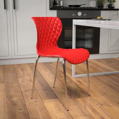 Lancaster Home Contemporary Faux Upholstered Chair