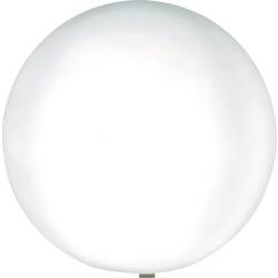 Heitronic 35951 Mundan Gartenleuchte Kugel LED, Energiesparlampe E27 11 W Weiß
