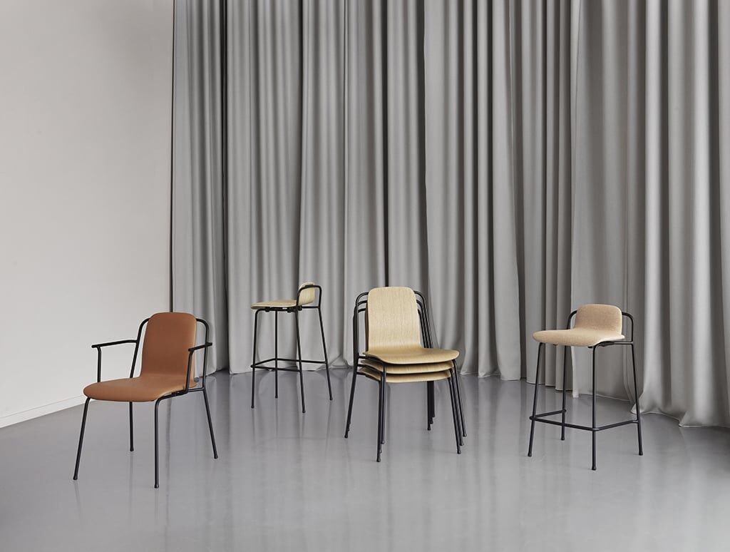 Normann Copenhagen Barhocker (grün, H 75cm) grün   H 75cm