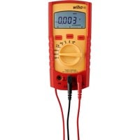 Digitales Multimeter 45215, bis 1.000 V AC, CAT IV, Messgerät rot/gelb