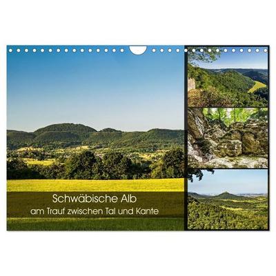 Schwäbische Alb - am Trauf zwischen Tal und Kante (Wandkalender 2027 DIN A4 quer), CALVENDO Monatskalender