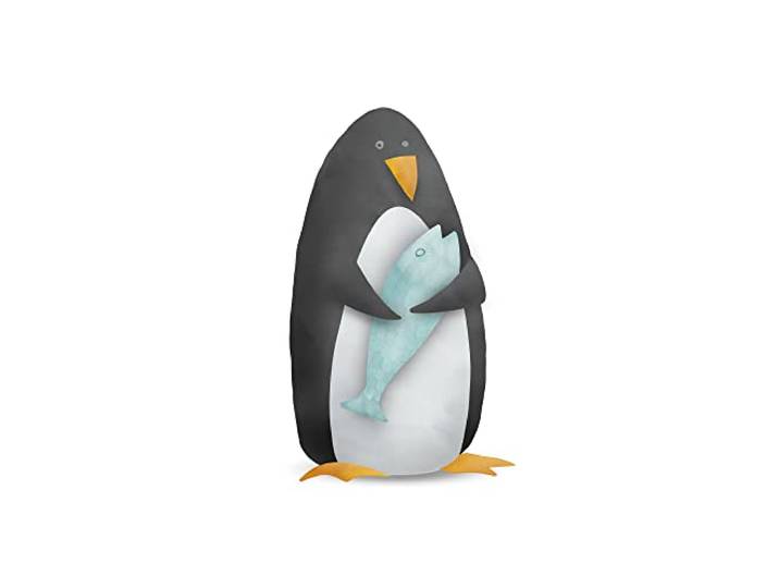 Komar Image murale représentant un animal pingouin - Taille : 50 x 70 cm Sans cadre - Pure Boutique