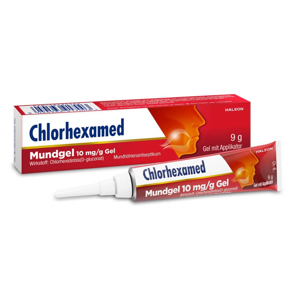 Haleon Germany GmbH Chlorhexamed Mundgel 10mg/g Gel, 9g, mit Chlorhexidin 16124135
