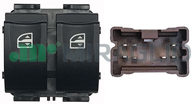 Miraglio Schalter, Fensterheber 121/rnb76008 Vorne Links Für Renault