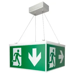 H1 Solutions Rettungszeichenleuchte Crossroads2XL DLI 3H
