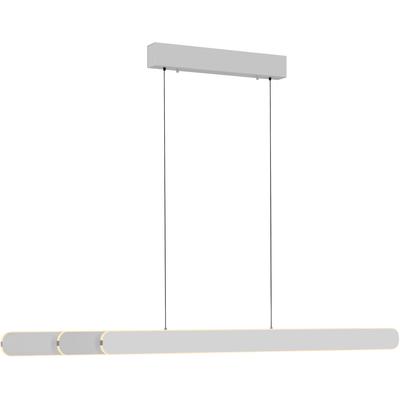 LED Pendelleuchte "ADRIANA ROUND", weiß, 2, H: 60cm, 1 Stk., SCHÖNER WOHNEN-KOLLEKTION, Leuchten, SCHÖNER WOHNEN Kollektion, Touchdimmer, Comfort-Lift, Memoryfunktion, LED Pendelleuchte