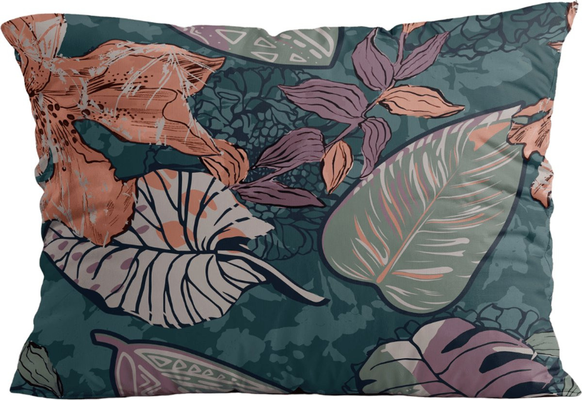 Zelesta Royalbed Kussensloop Set van 2 - Flower power - 60 x 70 cm