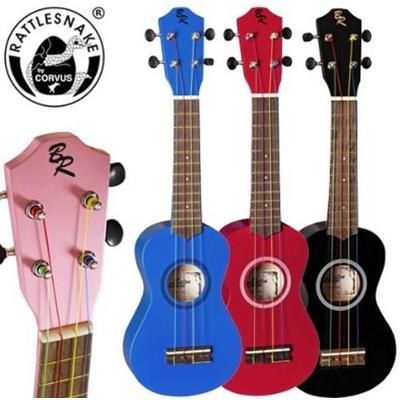 CORVUS A600325 - Kids at work: Ukulele, Mensur 34 cm, farblich sortiert (Farbauswahl nicht möglich!)