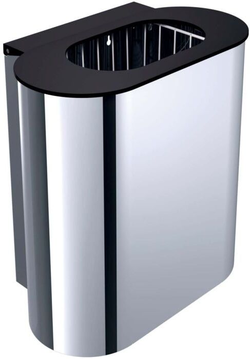 Emco Abfallbehälter System 2 355300102 edelstahl, Wandmodell, 30 l