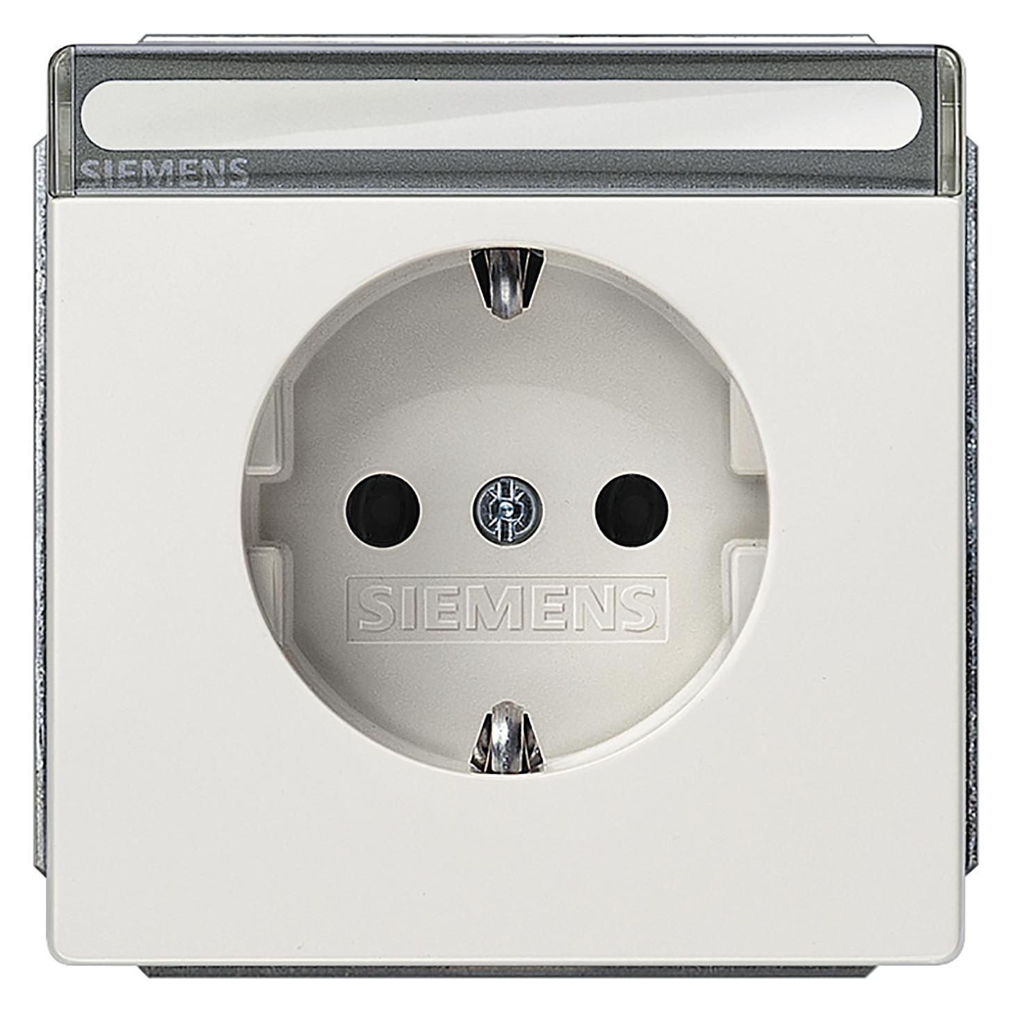 Siemens Steckdose 1f ti-ws glz DELTAstyle UP 5UB1857 (5UB1857)