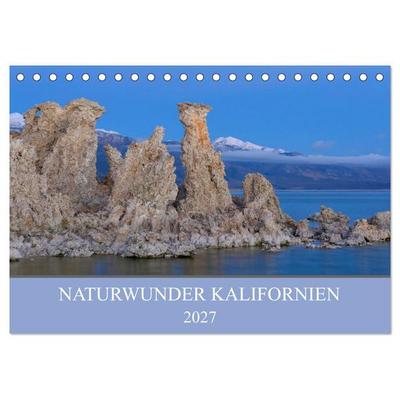 Naturwunder Kalifornien (Tischkalender 2027 DIN A5 quer), CALVENDO Monatskalender
