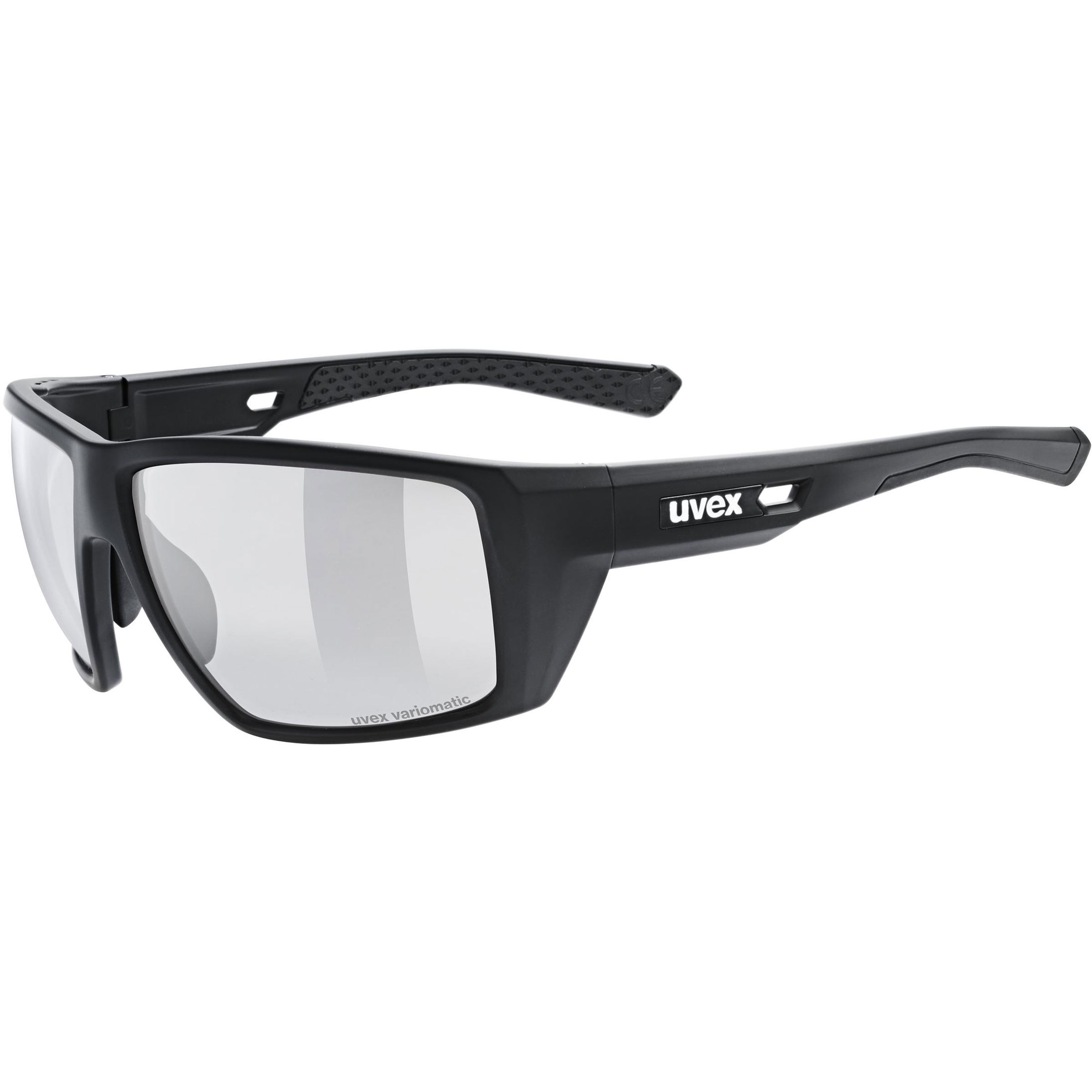 Uvex Venture V Sportbrille Sportbrillen & Sportsonnenbrillen schwarz Bergsteigen | Trailrunning | Hochtour