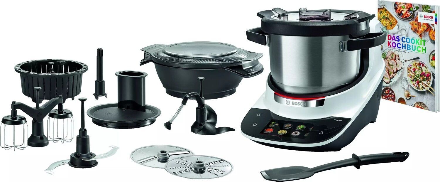 Bosch Cookit MCC9555DWC Robot de cuisine   blanc/noir - Refurbished