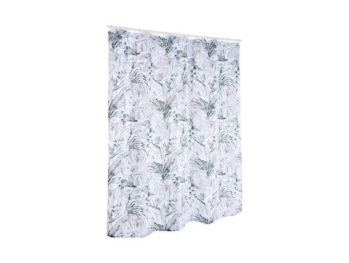 Spirella Duschvorhang Textil Tropic 180X200 Dunkelgrün