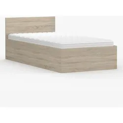 BETT 90×200 JONAS III 46 Sonoma Eiche/ Sonoma Eiche