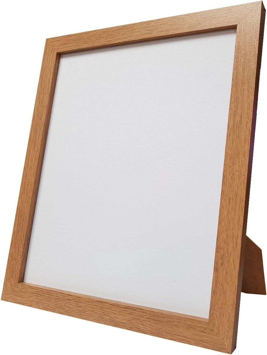 Fotolijst Eiken - Wandlijst voor Foto Presentatie - A2 Formaat - MDF