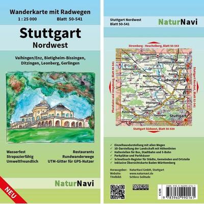 Stuttgart Nordwest, Sonstige von , Naturnavi, 978-3-96099-016-1