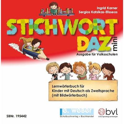 Stichwort DAZ mini, Taschenbuch von Sergios Katsikas-Elisseos,Ingrid Karner, Weber, E, 978-3-85253-572-2