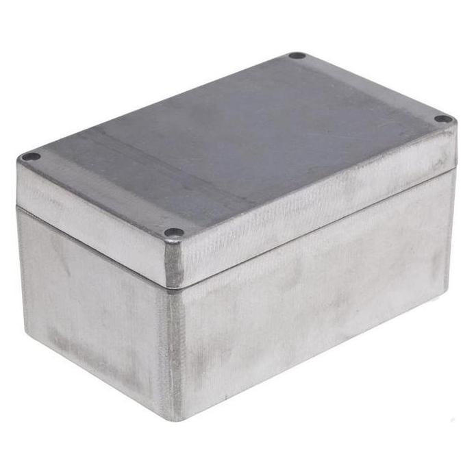 RS PRO Gehäuse Aluminium natur 150x100x81mm (Gehäuse) (7608939)