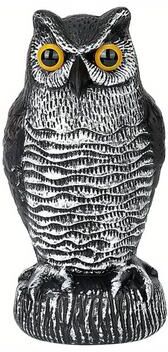 Uplift Treasures Solar Owl Bird Scare Decoy a