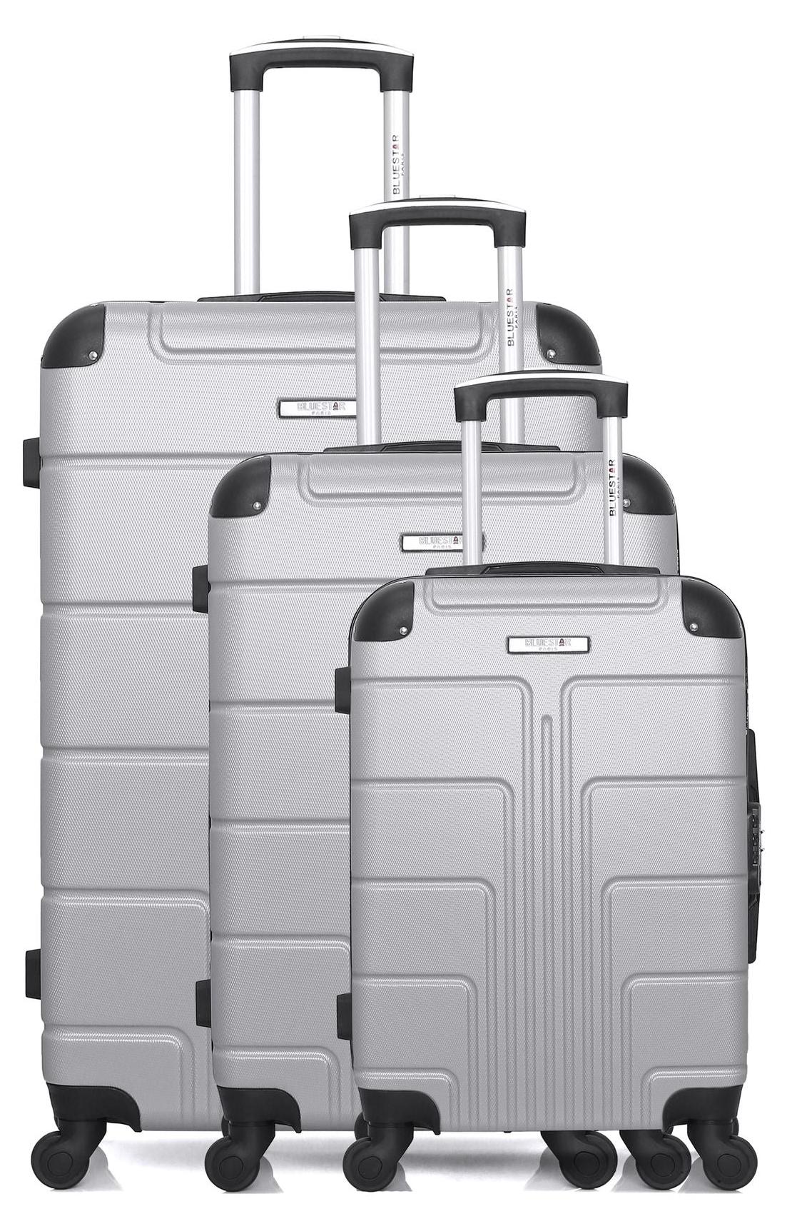 BLUESTAR - 3er-Set OTTAWA-Koffer, 75 cm, 4 Rollen